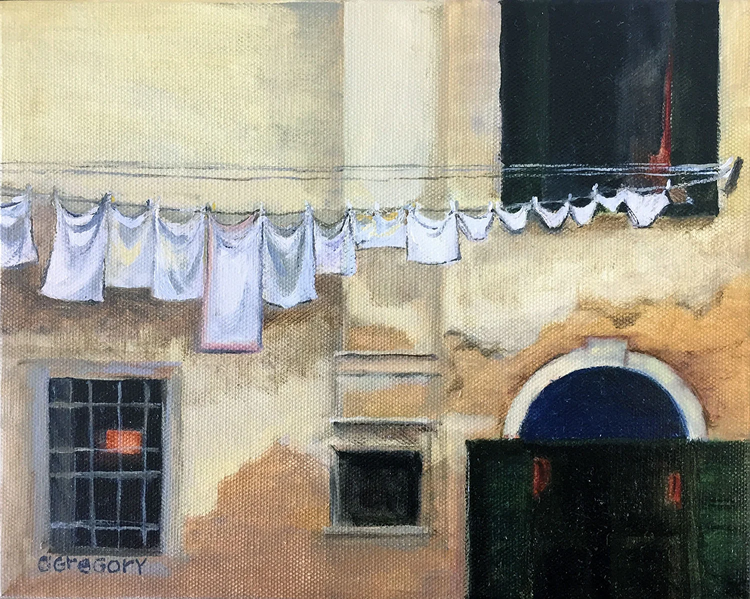 Venice , 10 x 8 inches, oil on canvas, SOLD