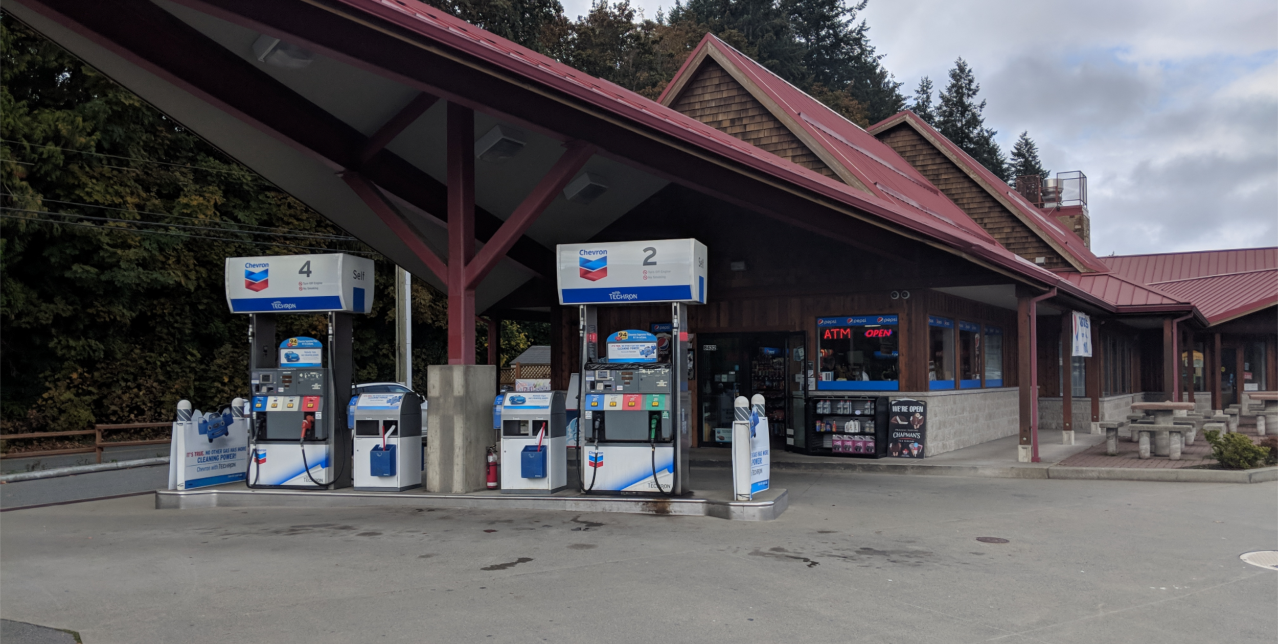 SOLD- Chevron Station - Business Only $110k