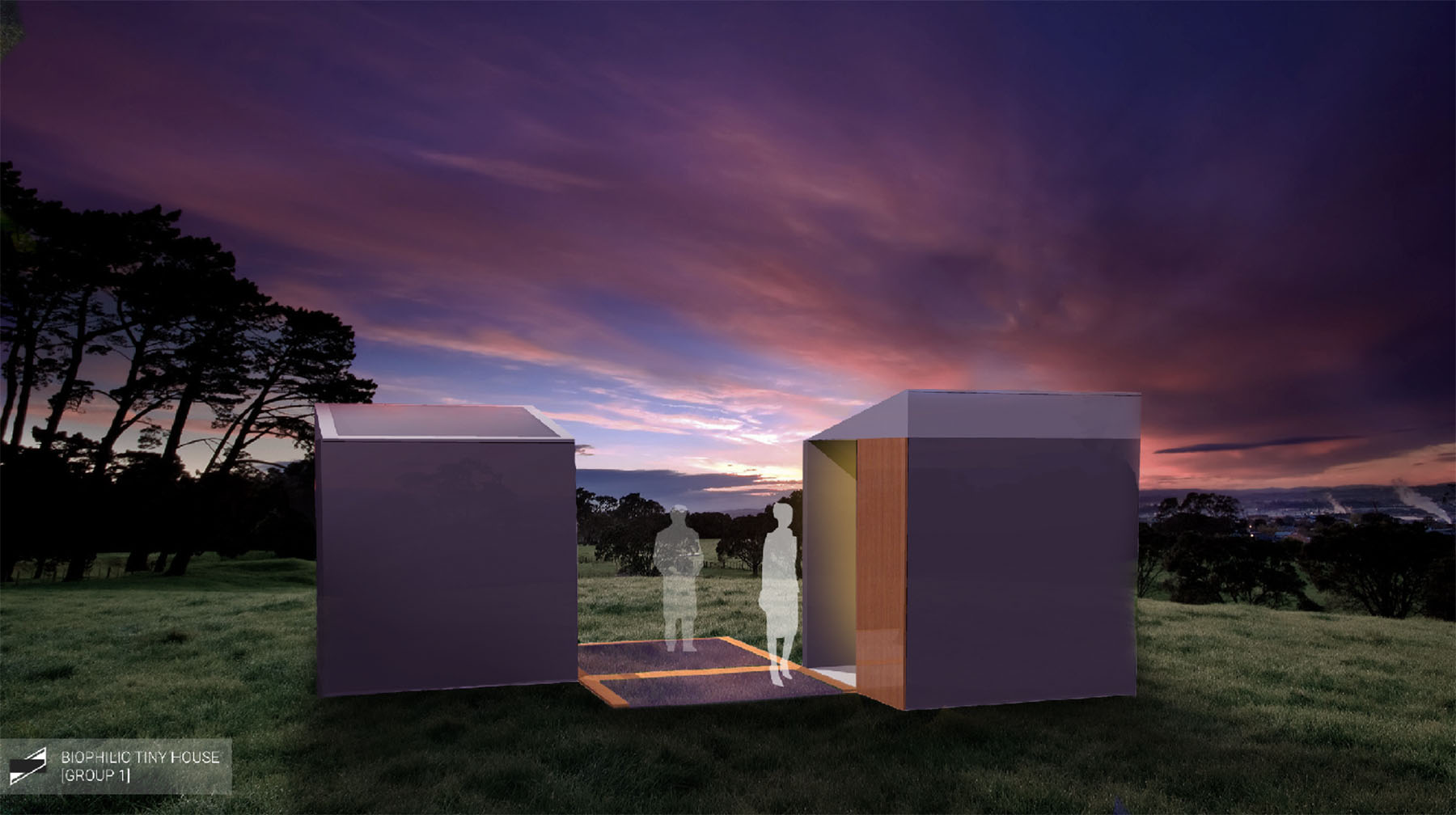 Final rendering created by team Cubix , student group: Theo Golstein, Carter Green, Ruby Booz, Alyssa Gerasimoff, Wei Zhang, Shikhar Tyagi, Tarelle Parker, Jae Yoon Myung, Marcus Peabody, Catherine Park