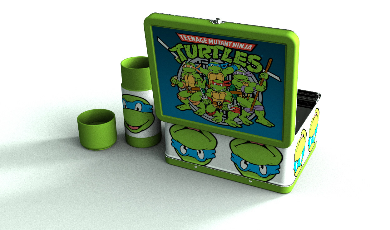 Teenage Mutant Ninja Turtle kid's lunch box