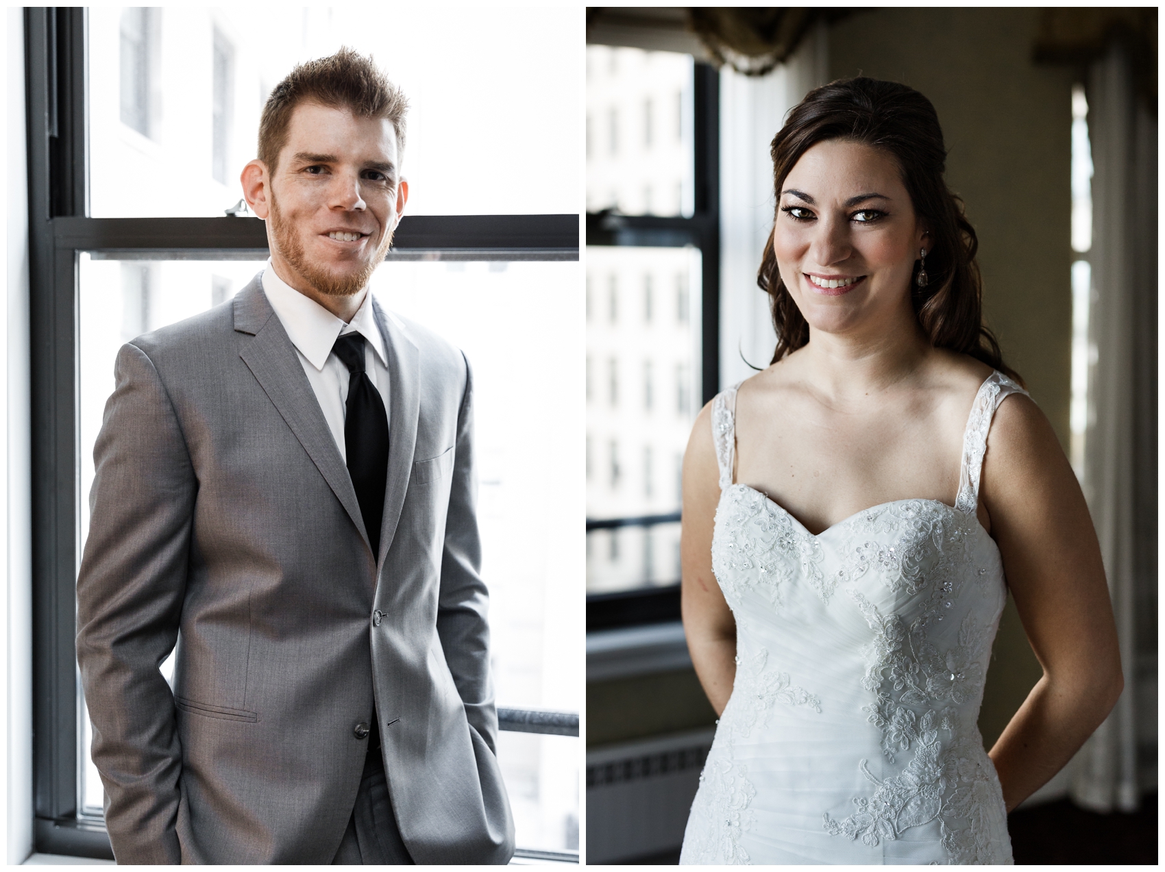 portrait of groom at the drake hotel