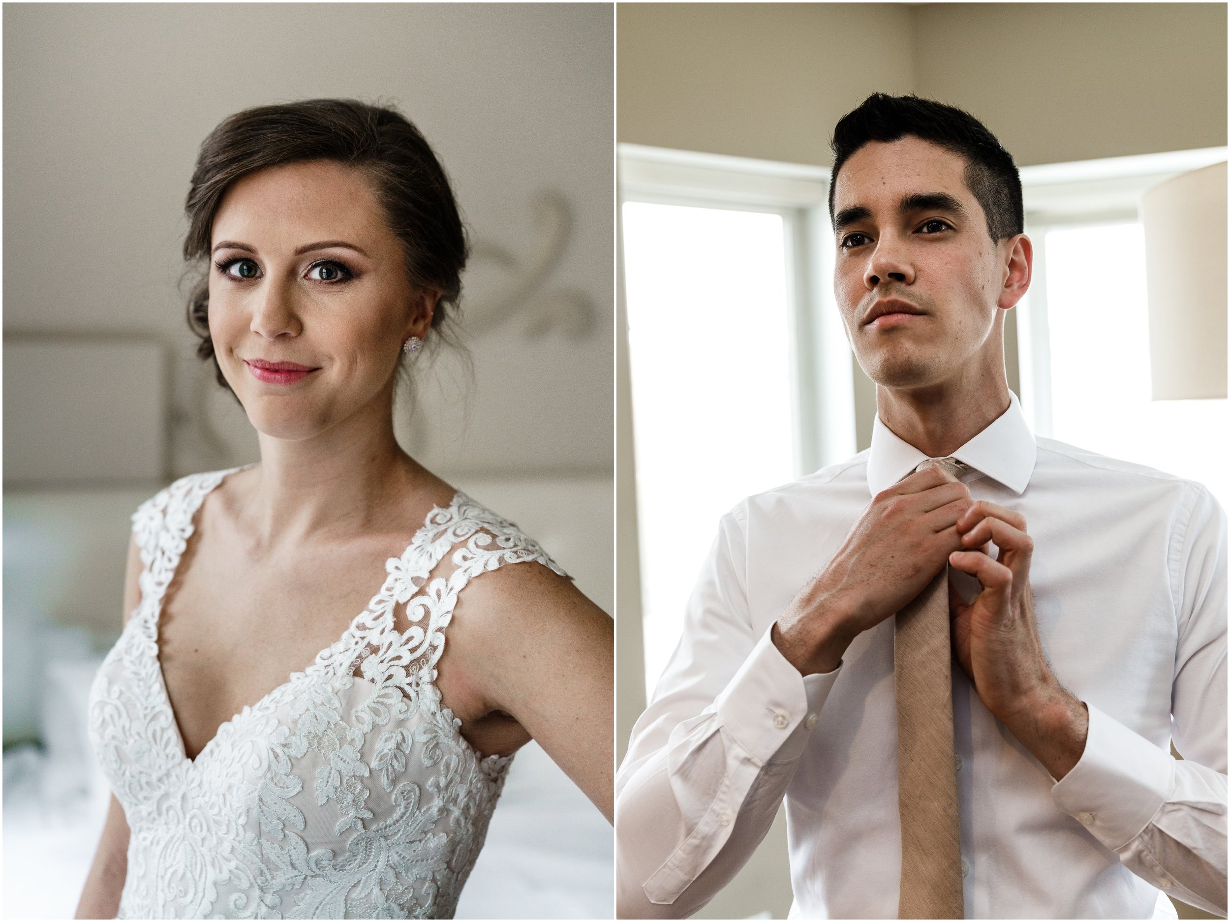 bridal portrait at W hotel in Chicago