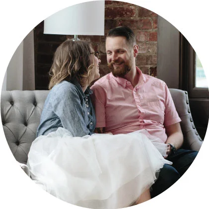 Red Skies Design is a husband-wife graphic design team.