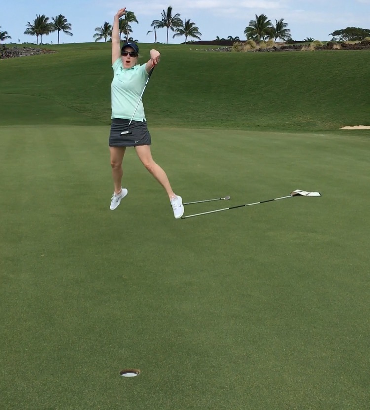 Birdie celebration