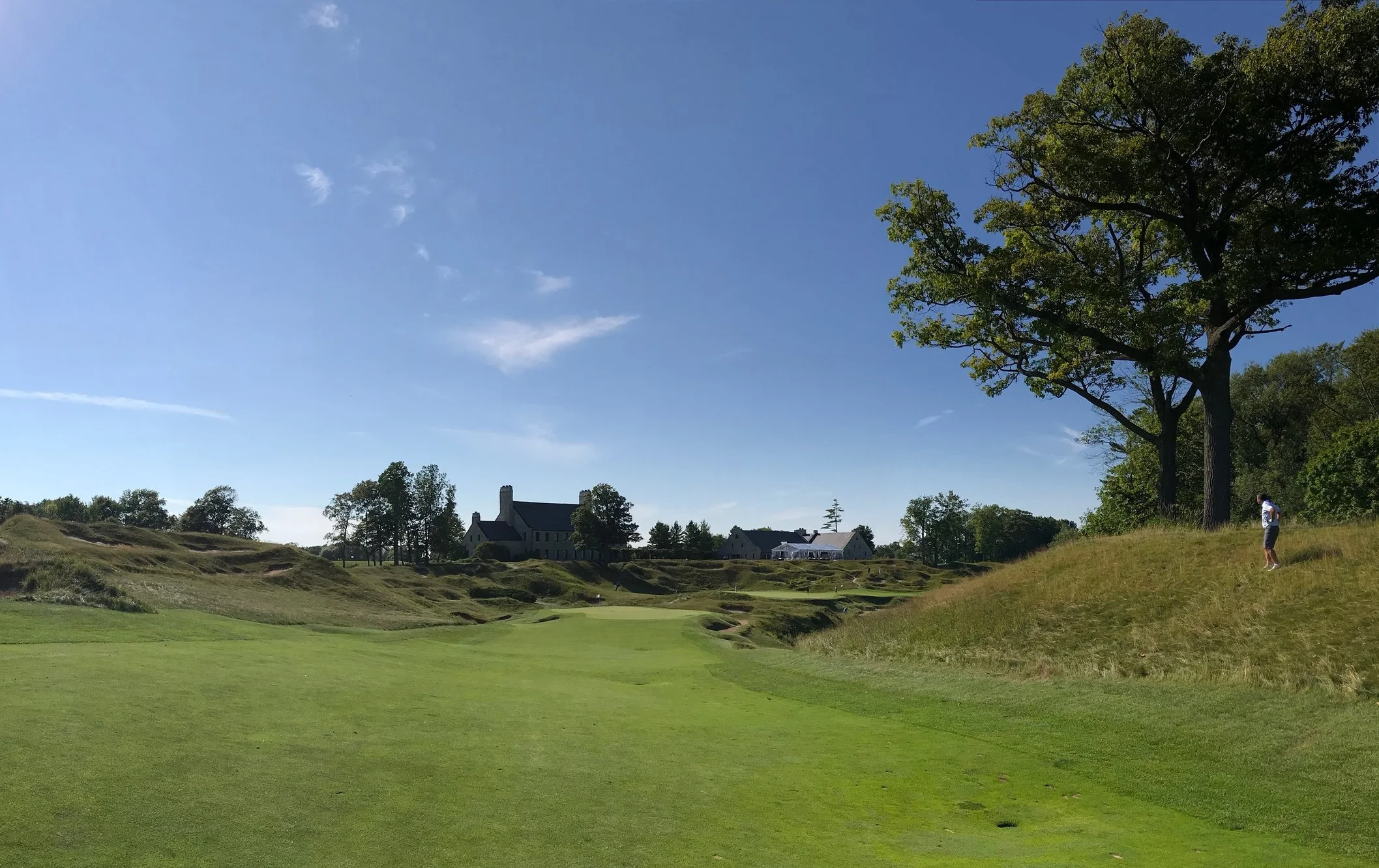 The right rough on 9 is where legends are made. 