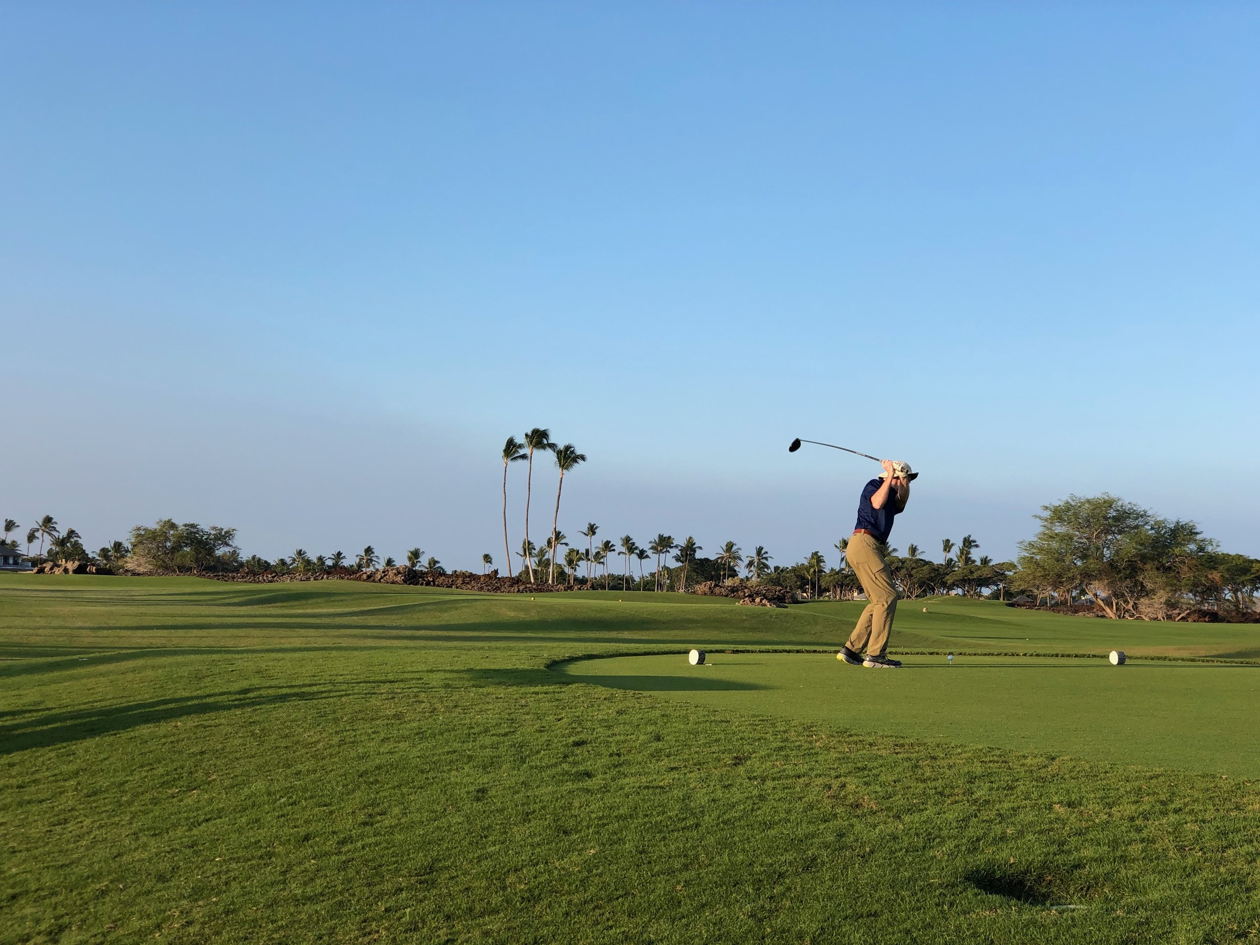 Next on the tee, 2018!