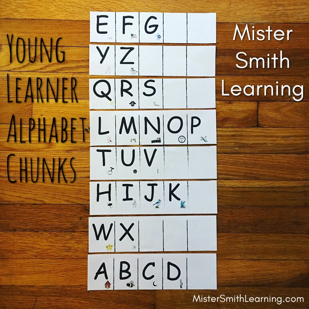 Alphabet Sequence Chunks