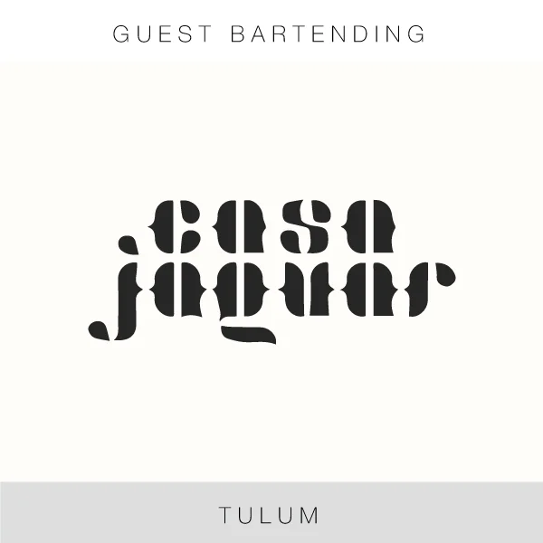 Guest bartending en Casa Jaguar Tulum