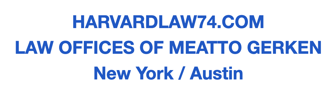 HarvardLaw74, Meatto Gerkin, NYCG.COM