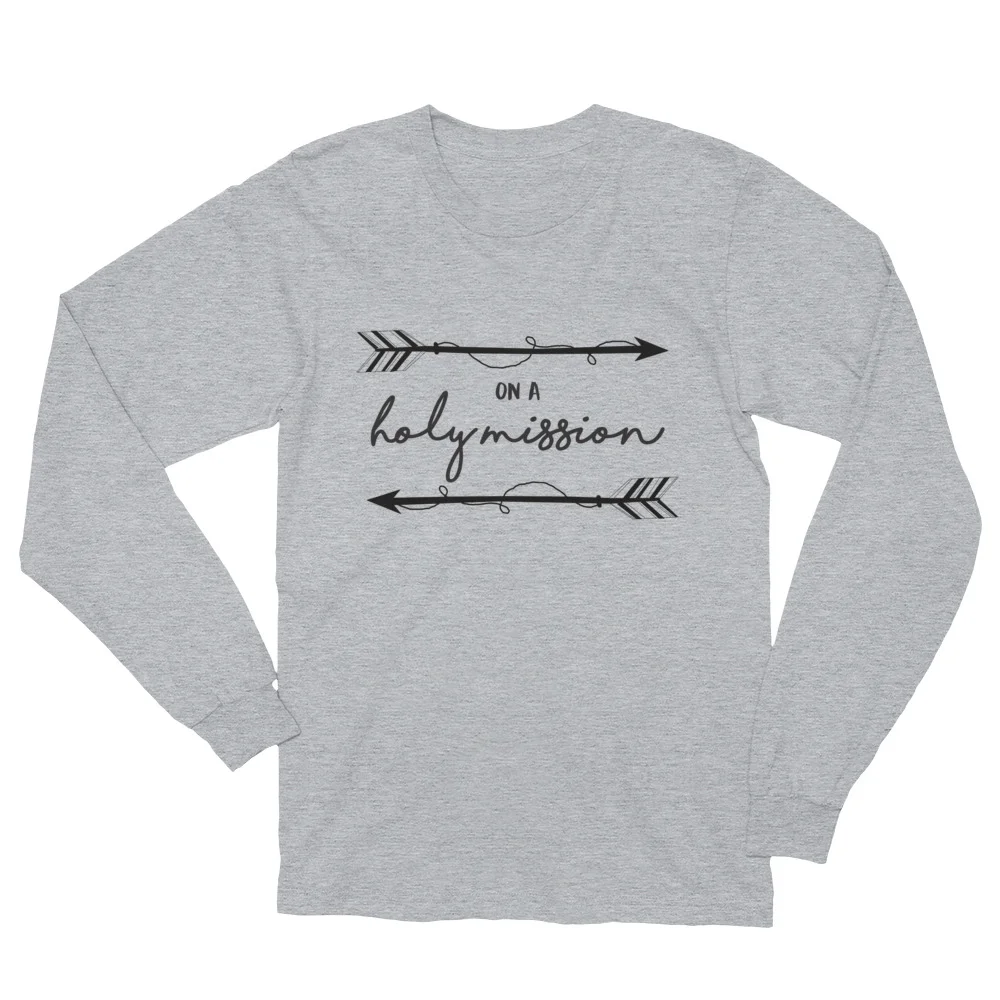 OnAHolyMission_longsleeve_mockup_Flat-front_Heather-Grey.jpg