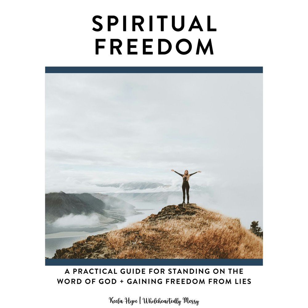 Spiritual Freedom: A Practical Guide For Standing On The Word of God + Gaining Freedom From Lies