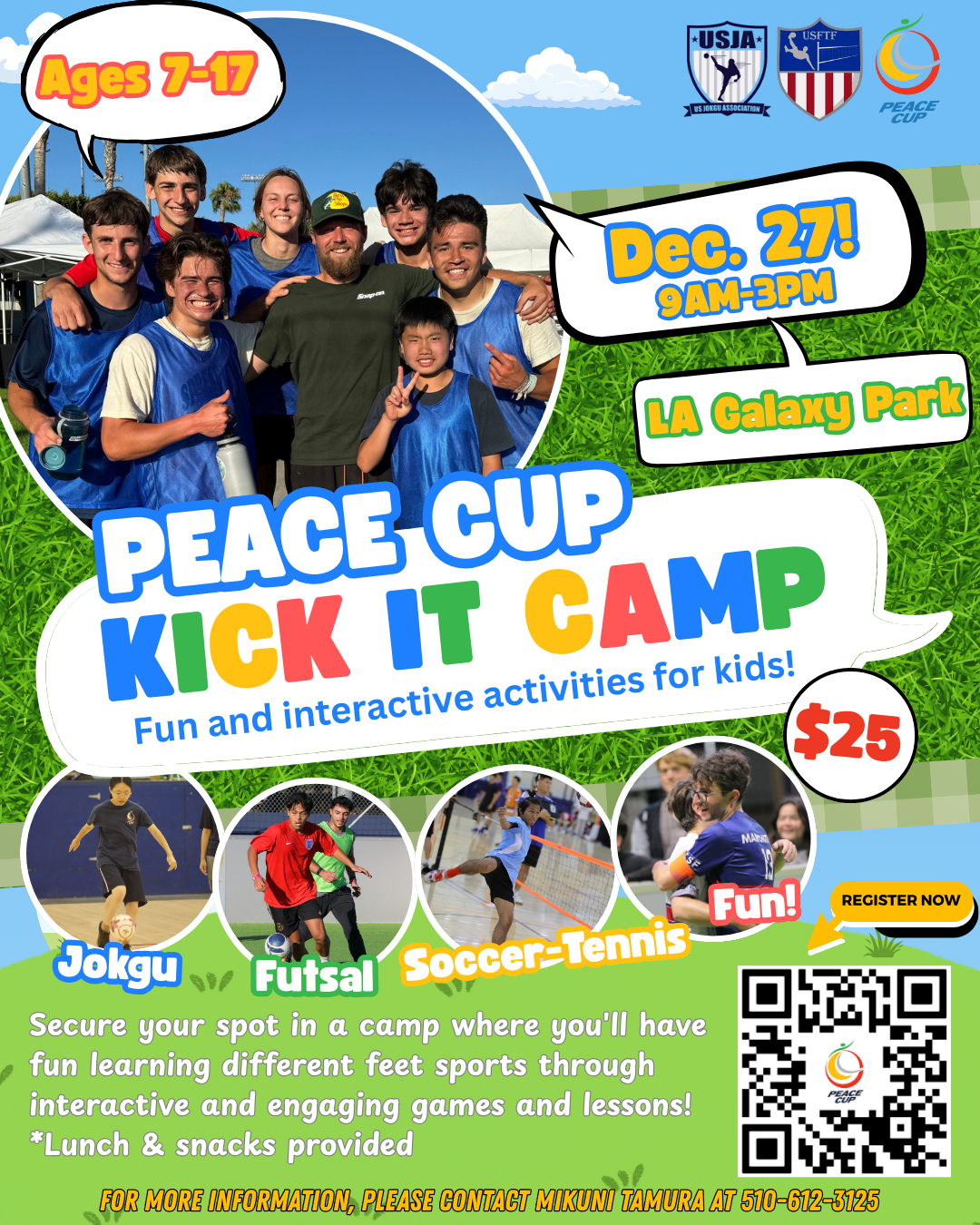 "Kick It" Youth Camp!