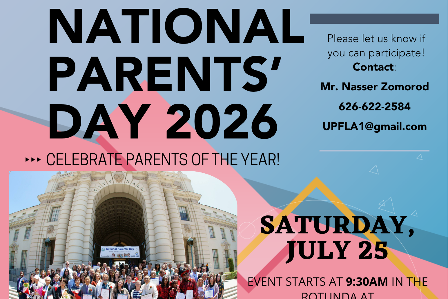 UPF National Parents' Day