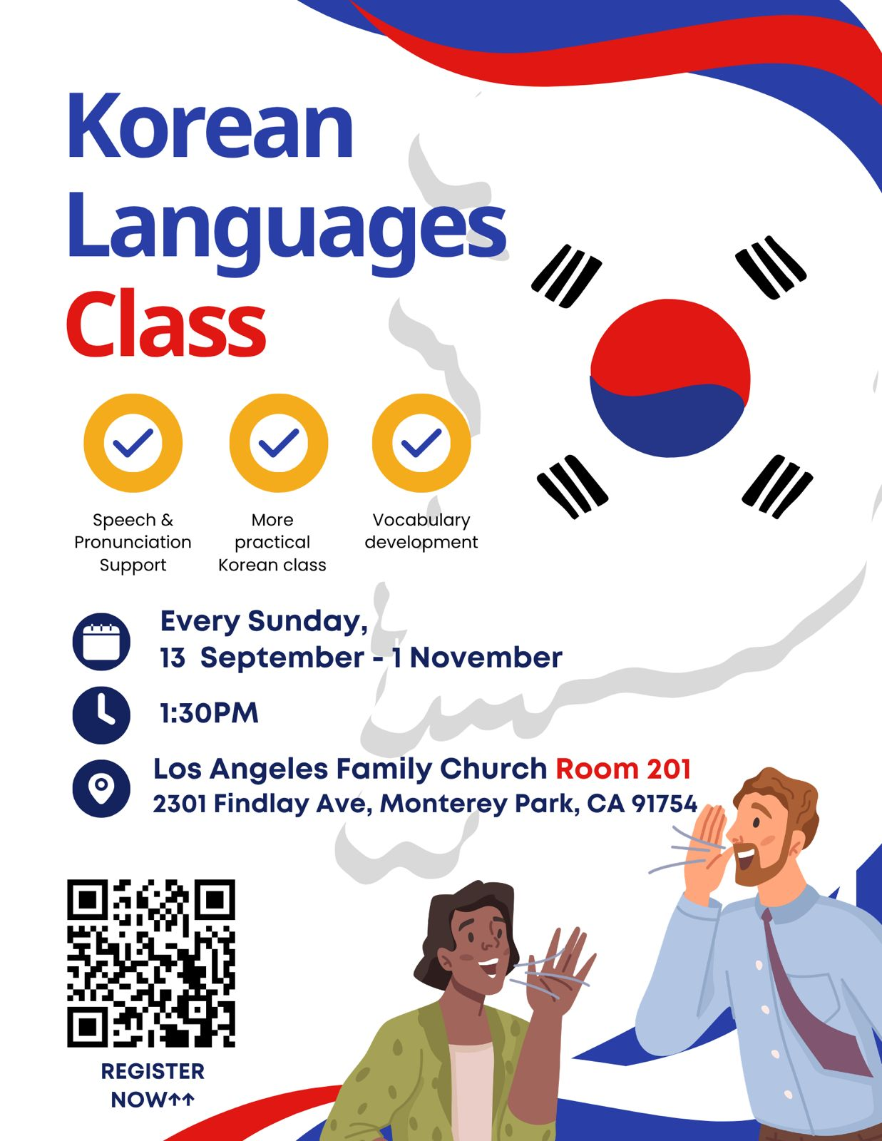 Korean Language Class at LAFC