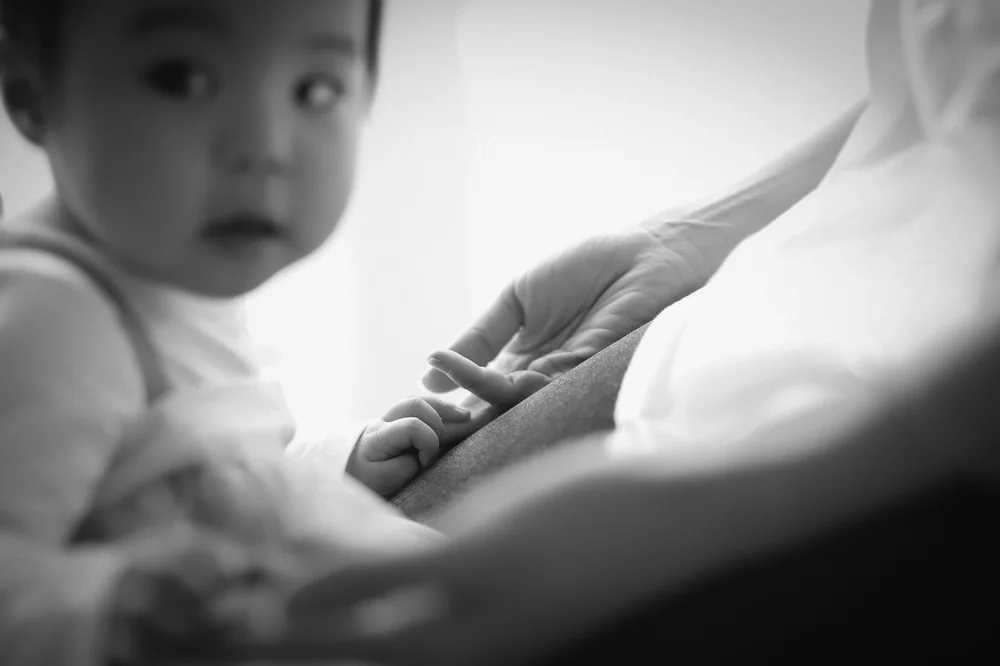ママには撮ることができない赤ちゃん写真 横浜フォトスタジオ クッポグラフィー横浜港北スタジオ 七五三 誕生日 記念写真
