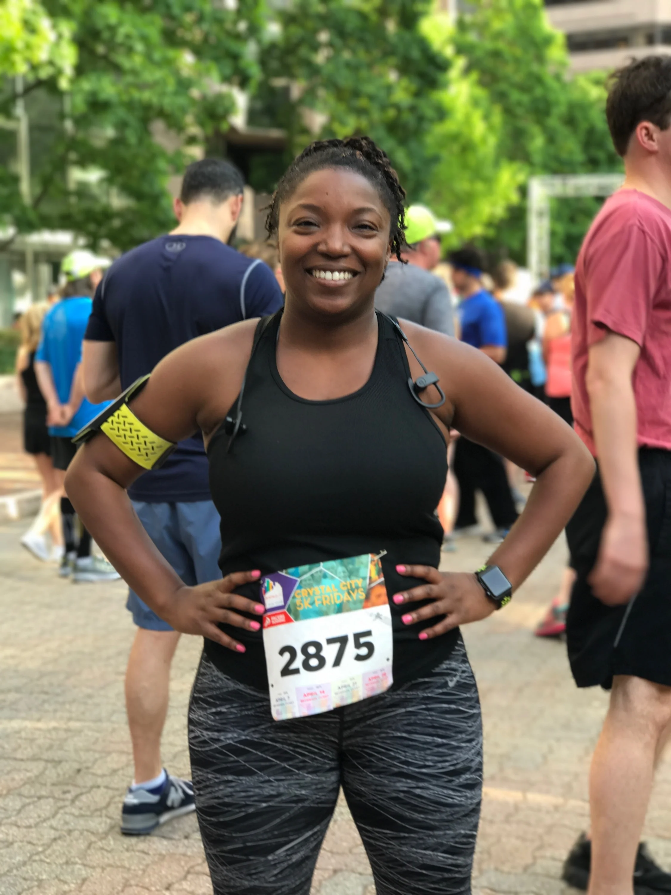 I survived Crystal City 5k Friday!