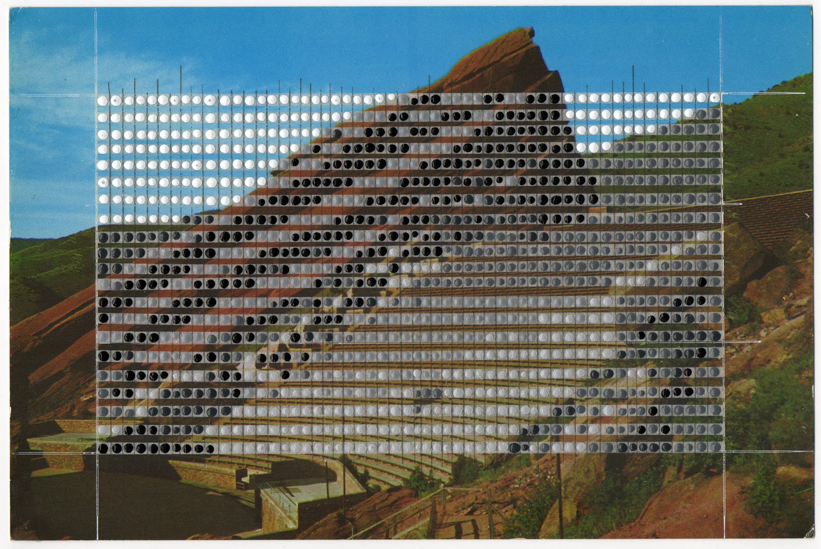 Borrowed Landscapes Study No.53/Colorado, Red Rocks Amphitheatre / Private collection