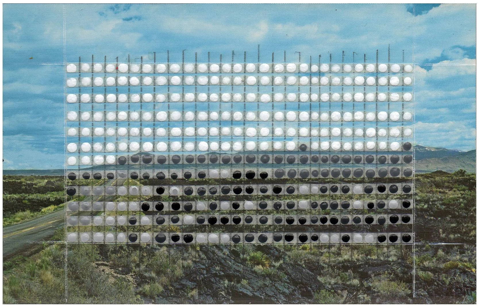 Borrowed Landscapes Study No.68/New Mexico, Carrizozo, The Malpais
