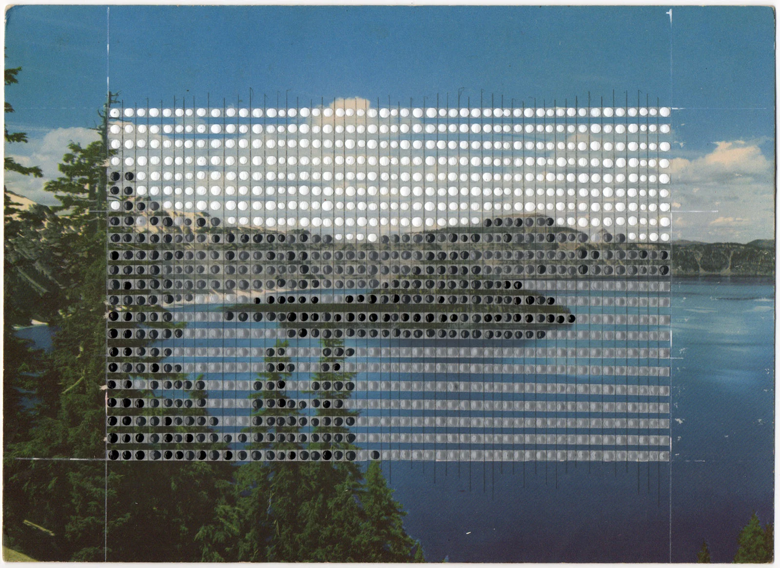 Borrowed Landscapes Study No.90/Oregon, Crater Lake