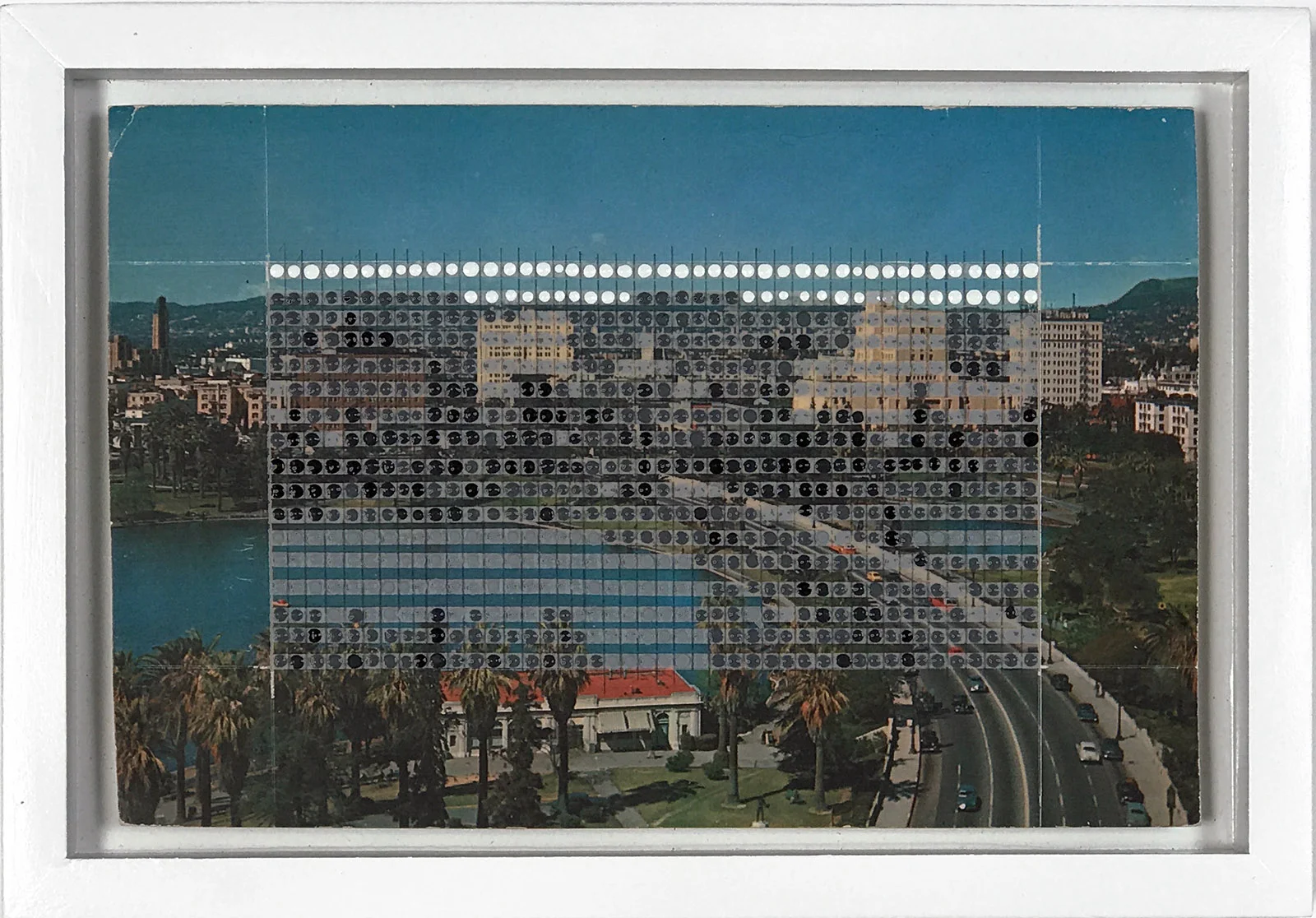 Borrowed Landscapes Study No.122 /California, Los Angeles Wilshire Blvd and MacArthur Park