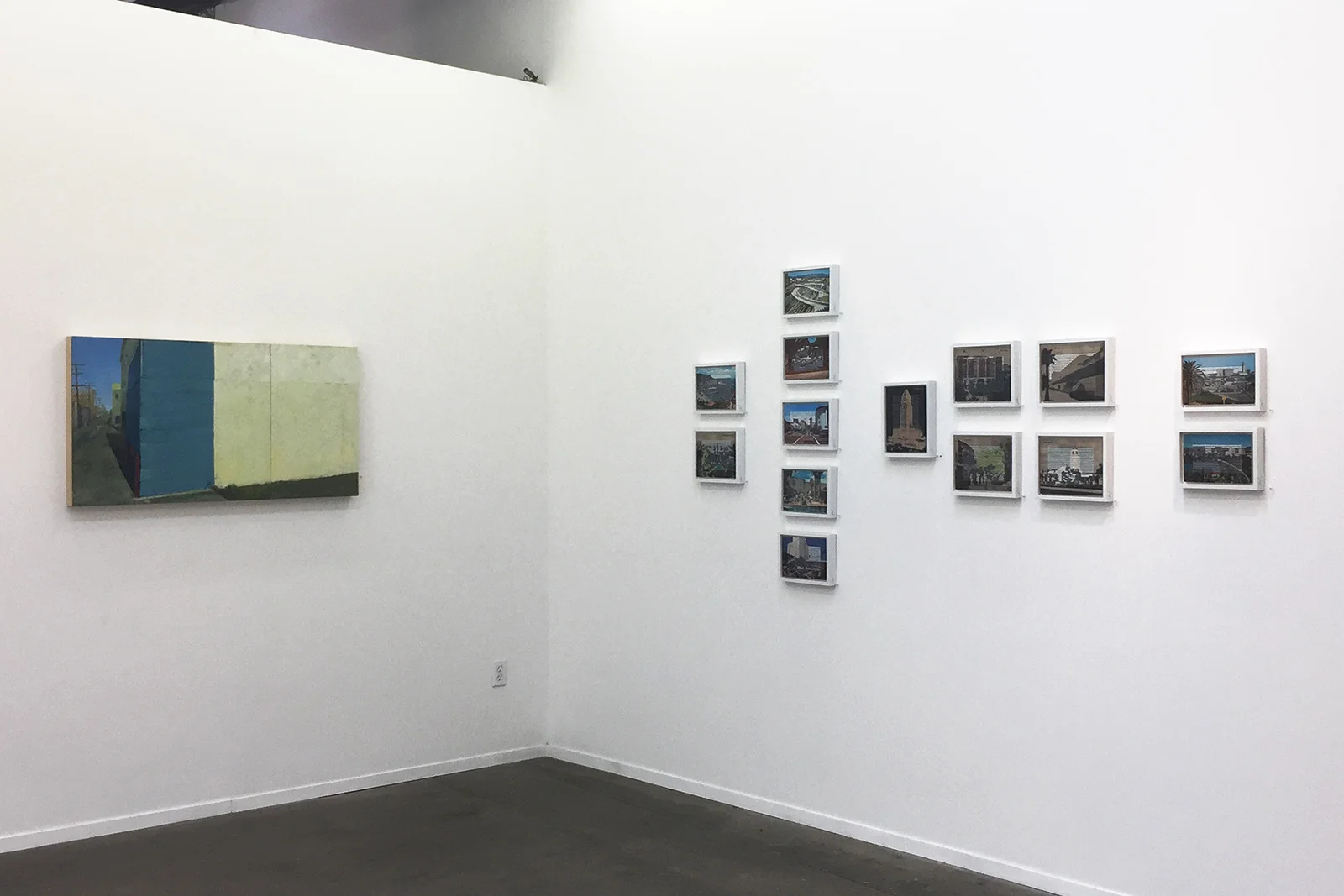 "Cityscapes VII" group show at George Billis Gallery Los Angeles, July 2017.