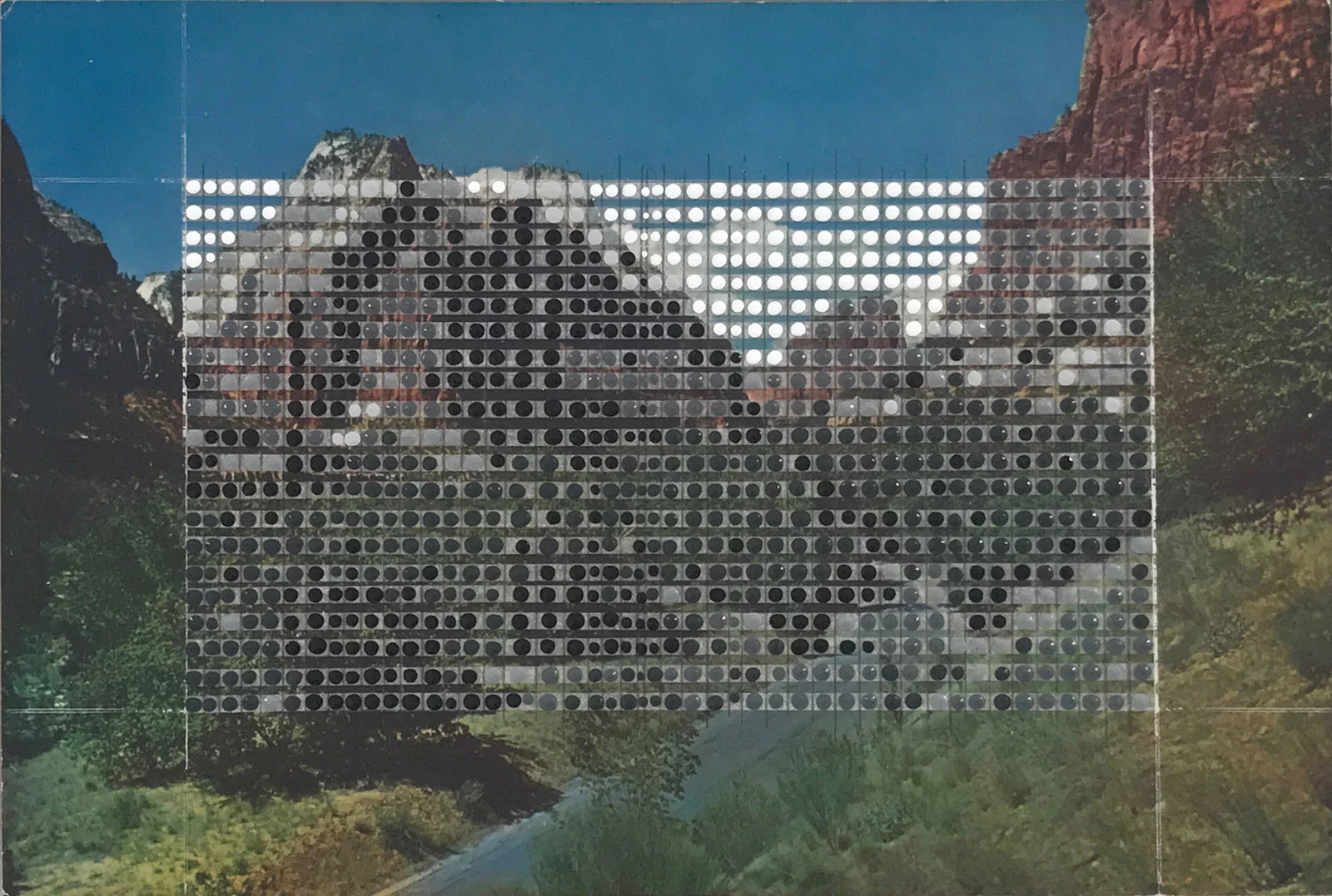 Borrowed Landscapes Study No.104/Utah, Zion National Park / Private collection