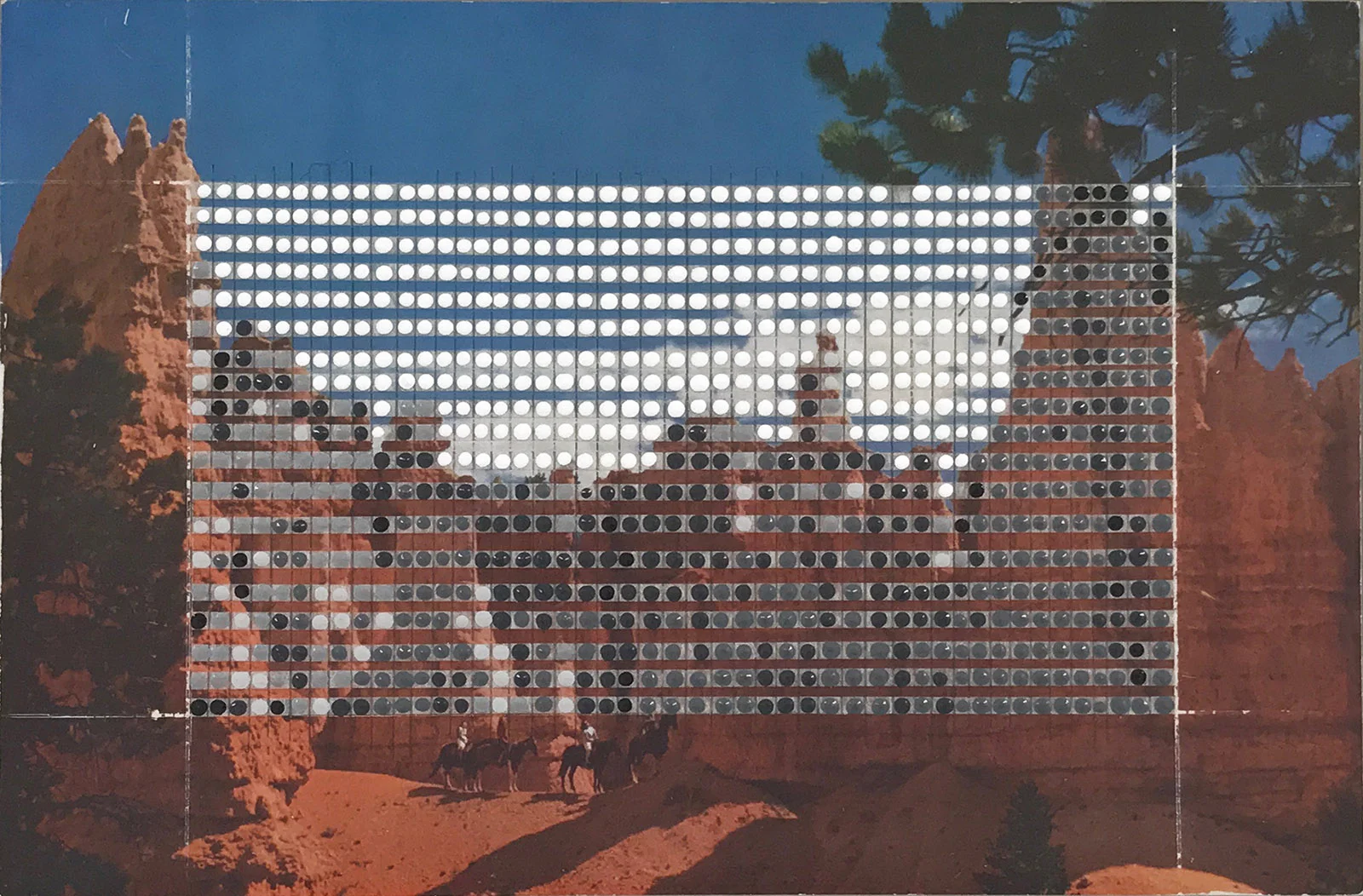 Borrowed Landscapes Study No.102/Utah, Bryce Canyon, Queen Victoria / Private collection