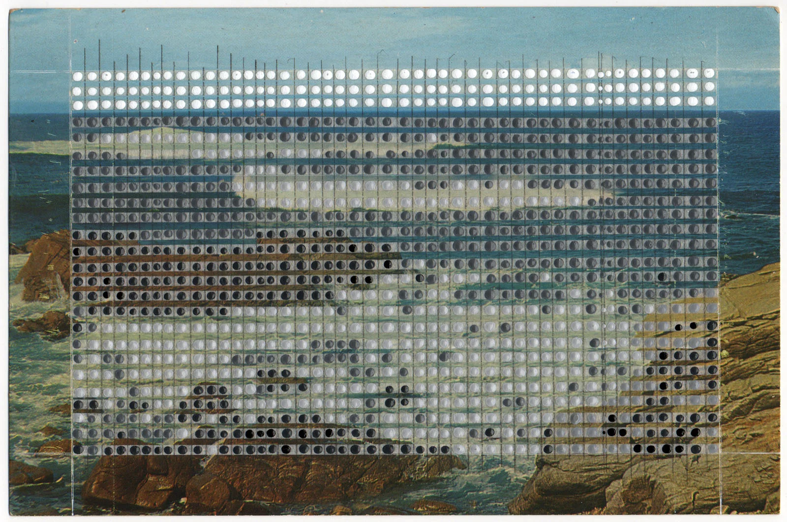 Borrowed Landscapes Study No.136 /Atlantic Coast, Battle of the Tides
