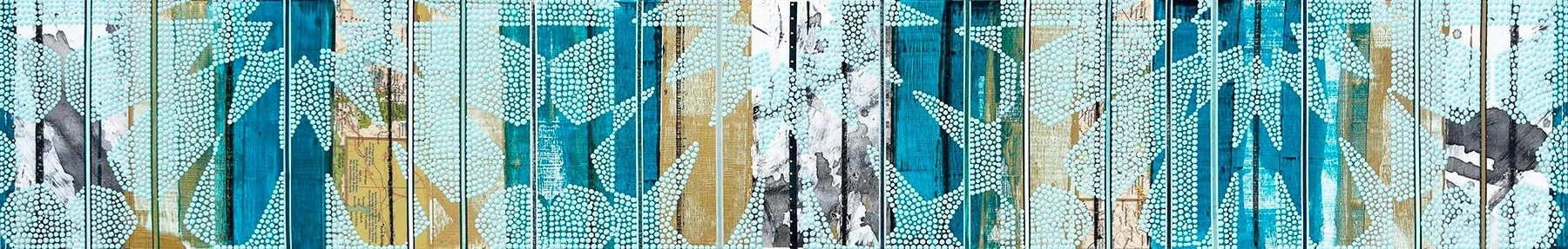 To paint it blue / Tile Series