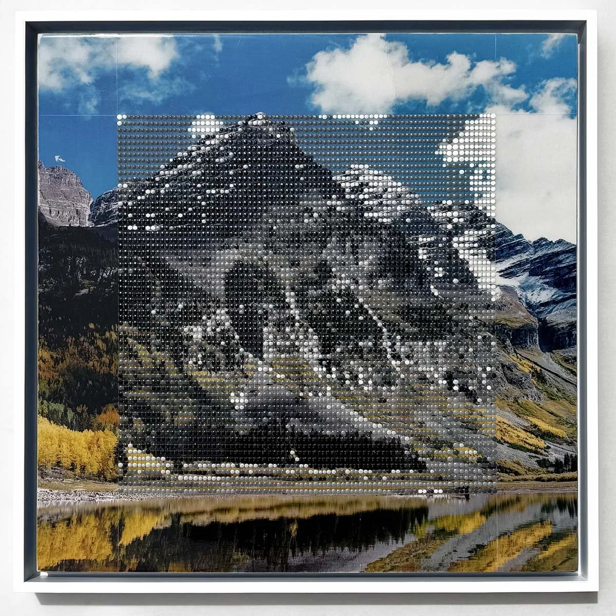 BL2699 Maroon Bells, Maroon Peak / Borrowed Landscape No.20