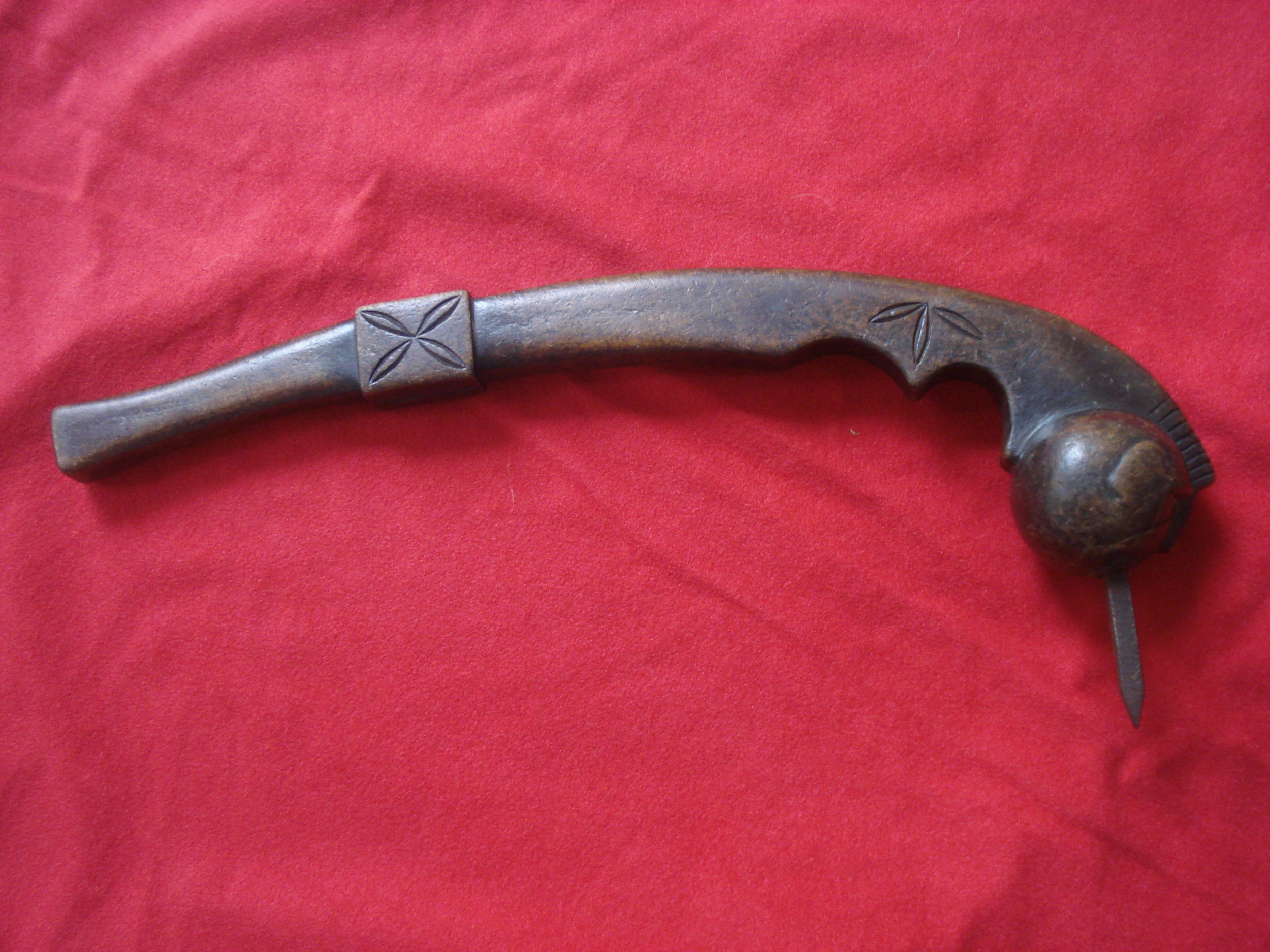 Woodlands or Great Lakes Ball head/spiked war club — The Old Spanish  Trading Company