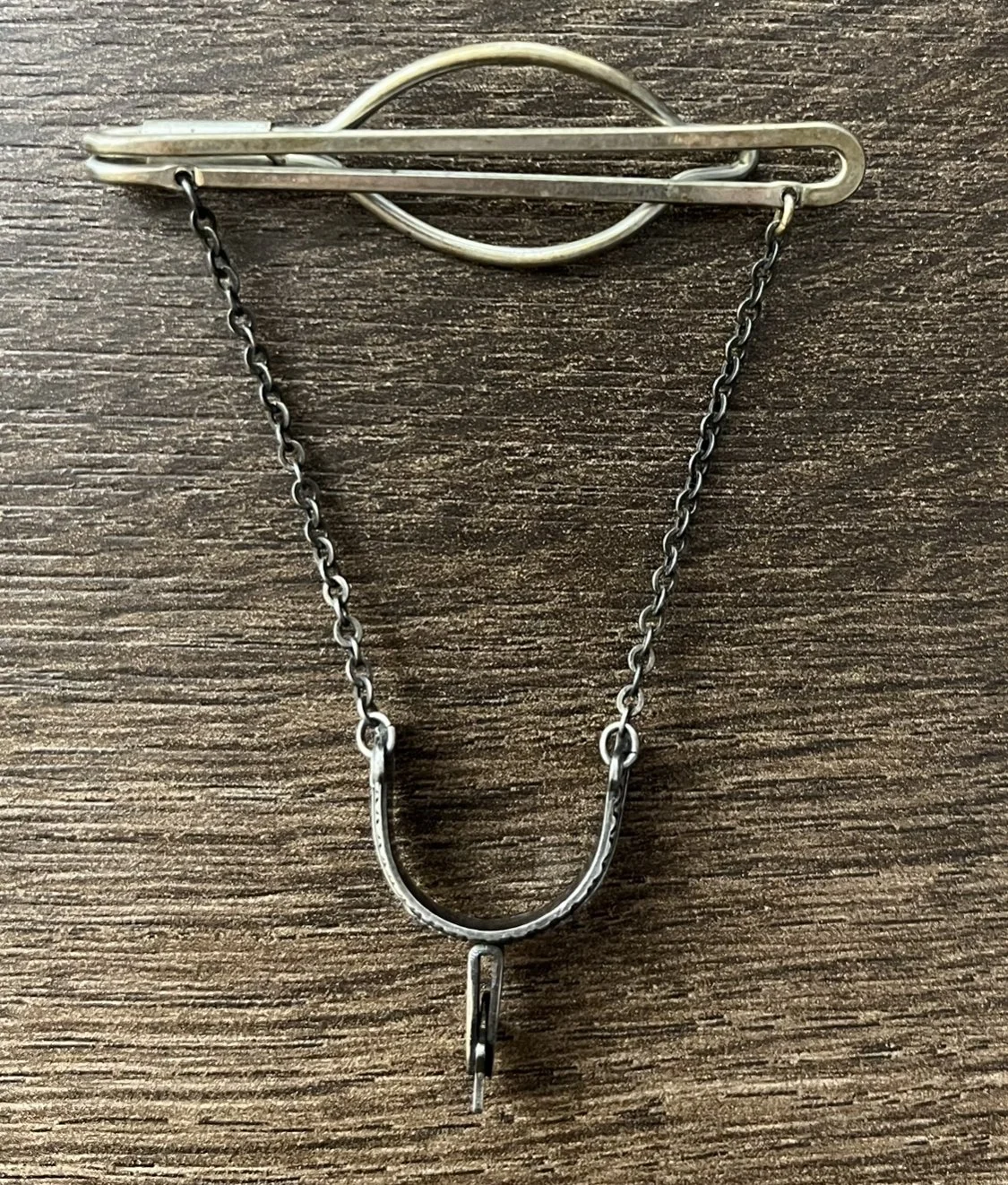 Vintage Sterling Silver Western Spur Tie Clip — The Old Spanish
