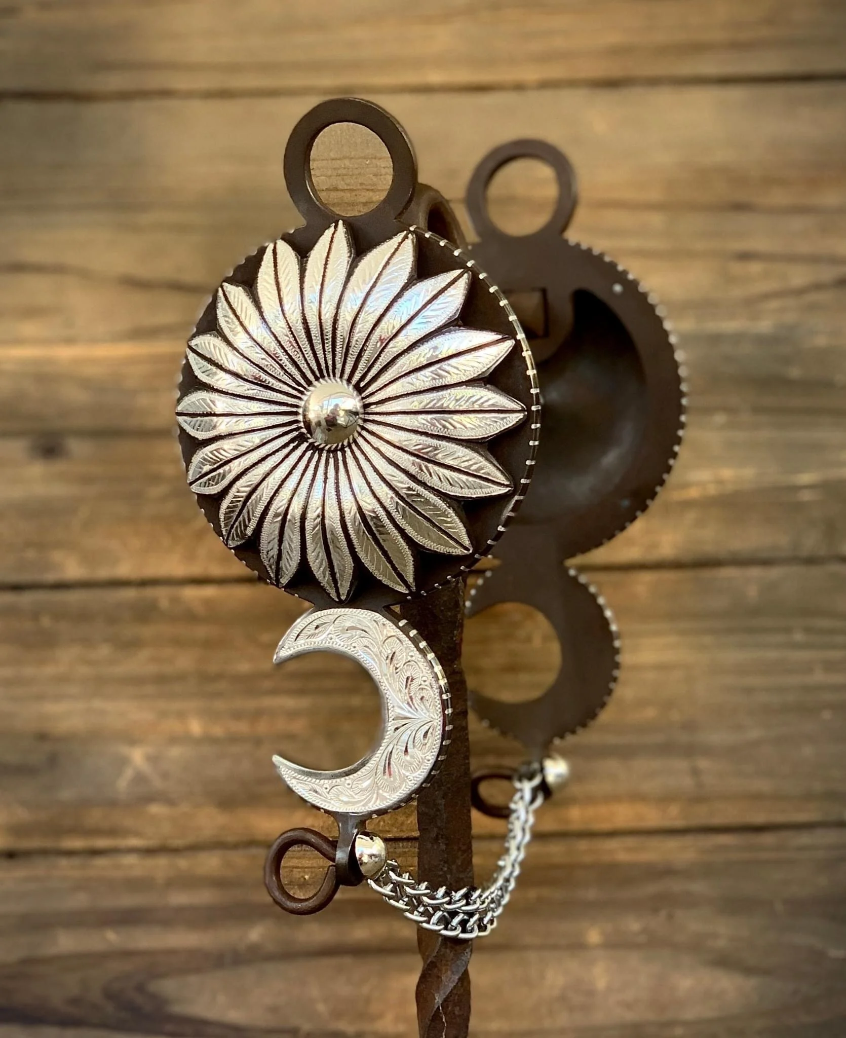 Big Daisy Crescent Moon bit