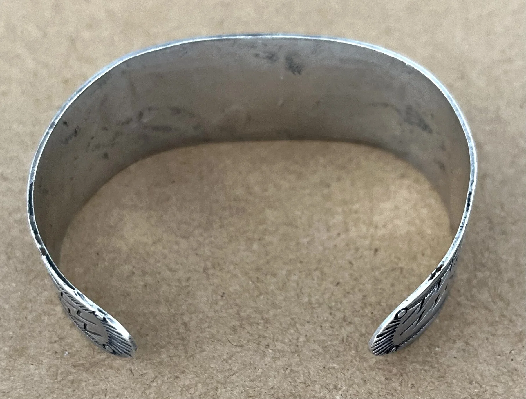 Vintage Silver Thunderbird Indian Bracelet — The Old Spanish