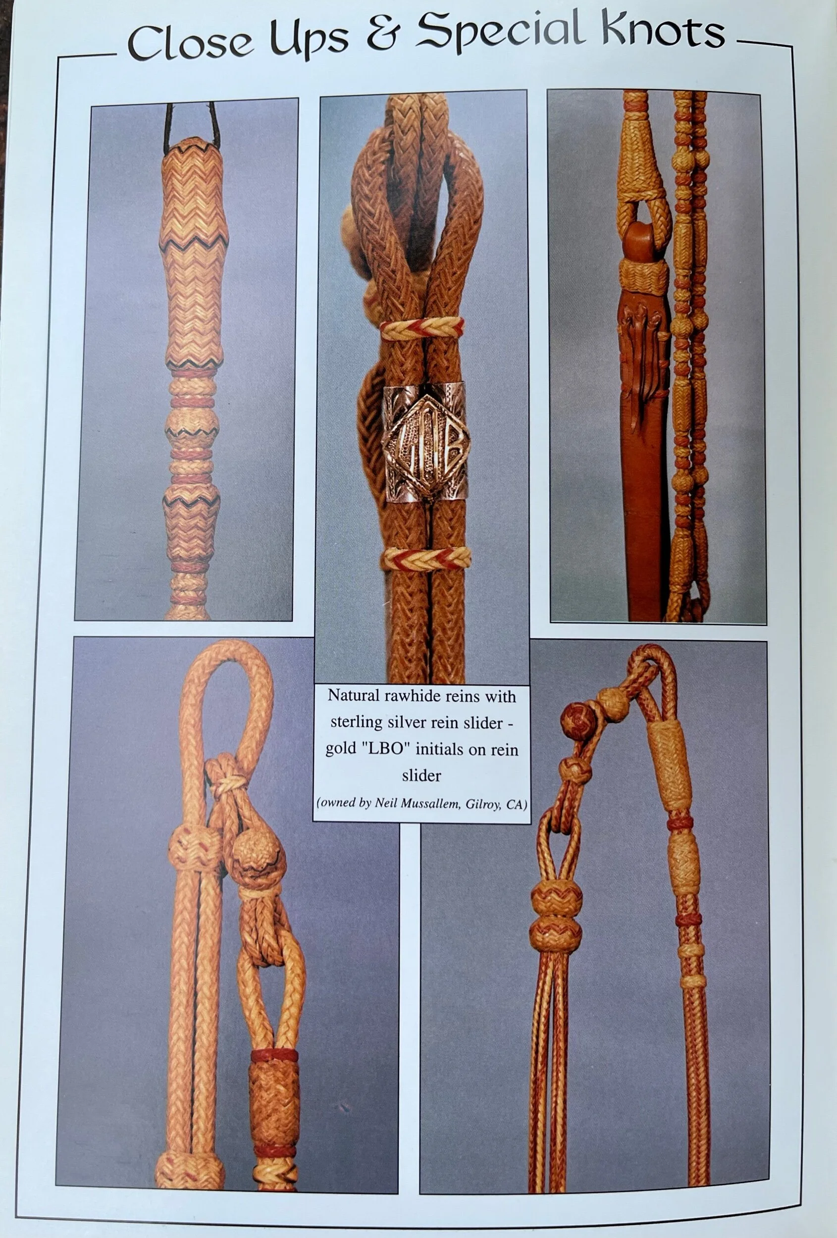 Hackamore Vintage Luis Ortega 3/8 En Cuir Brut - Cintre Mural - Pour Pièces Détachées (brin Cassé) - Fabriqué Aux USA