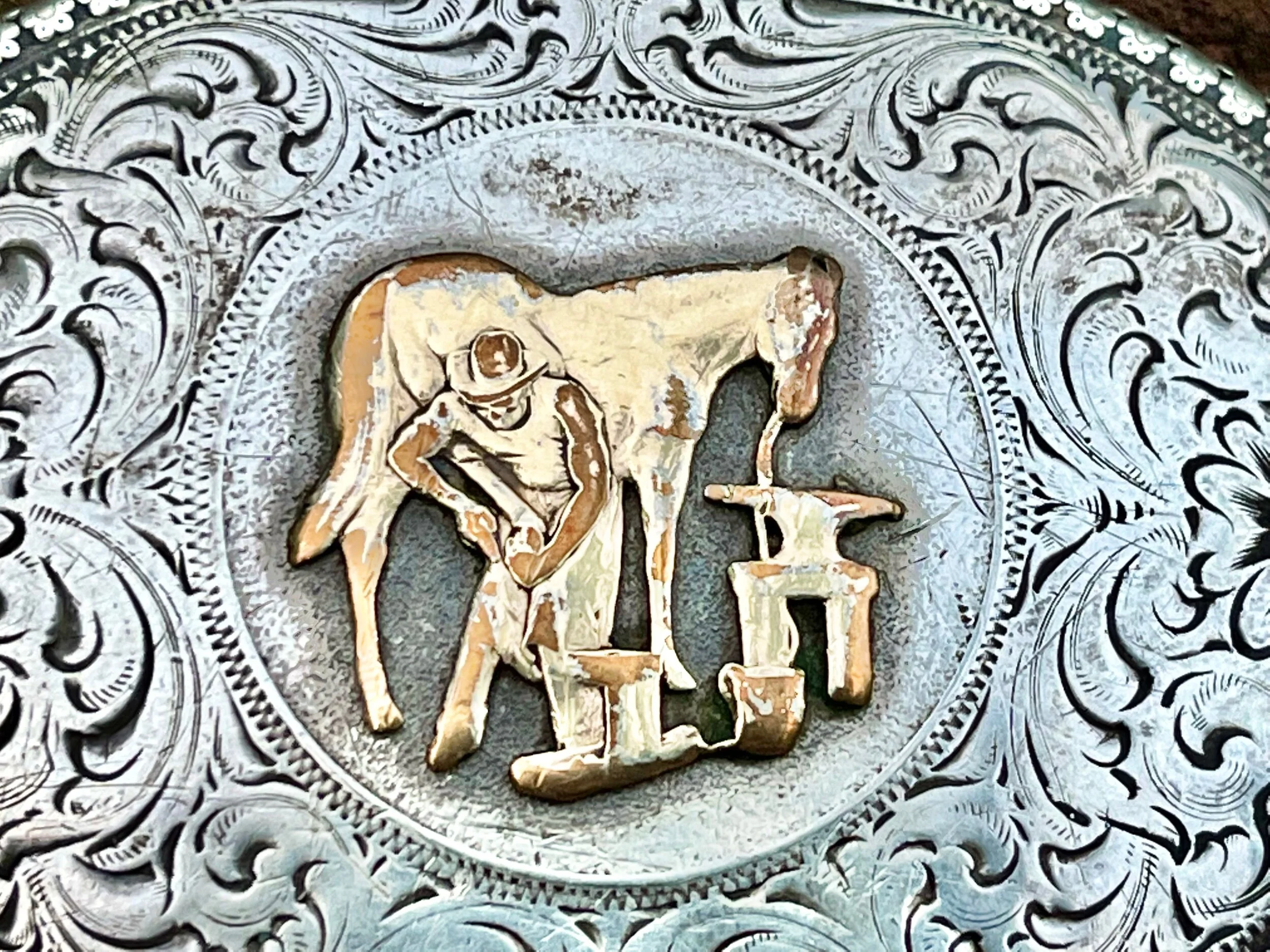 Horse horseshoe ferrier farrier belt buckle approximately 3.5 Farrier Belt Buckle - Etsy main image 2