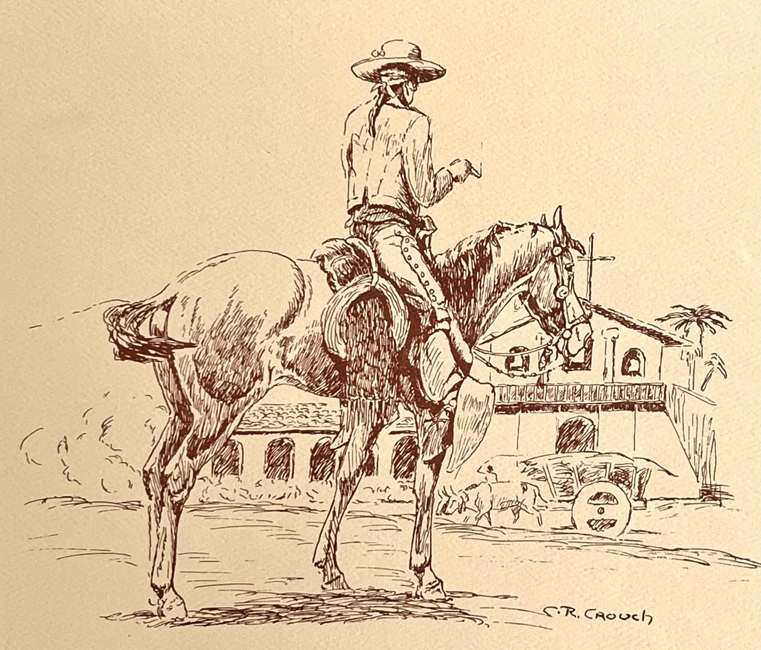 VINTAGE CALIFORNIA FREE FORM 10 SET