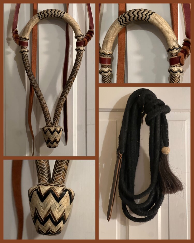 Saddles, Braided Rawhide, Horsehair & Leather — The Old Saddles, Braided Rawhide, Horsehair & Leather — The Old