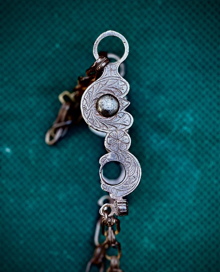Embout à cordon 15x7mm - argent - Idonim Lingerie