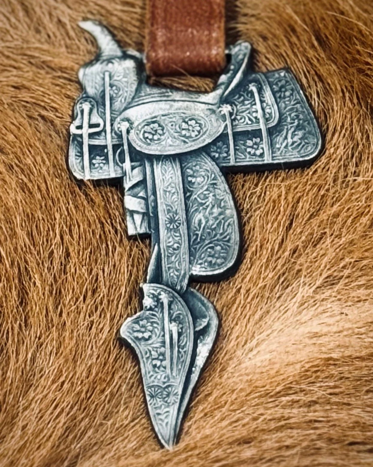 ⭐️H.W. STARR Saddlery, Oakland, California Antique Western Saddle with Tapaderos Fob⭐️

Available here: https://theoldspanishtrading.com/pins-fobs/ca-saddle 

Fantastic and highly detailed antique silver western saddle watch fob from H.W. STARR Saddl