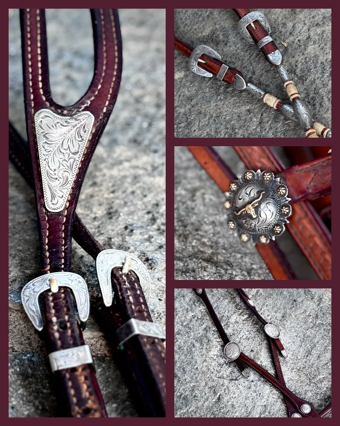 I JUST ADDED a bunch of beautiful vintage silver headstalls to my website!
They tend to go fast!
**Check them out here: https://theoldspanishtrading.com/rawhide-and-leather