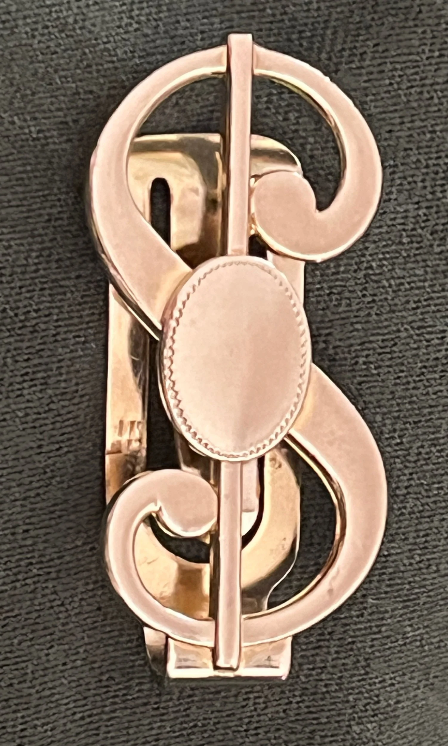 Vintage Dollar $ Sign Money Clip
