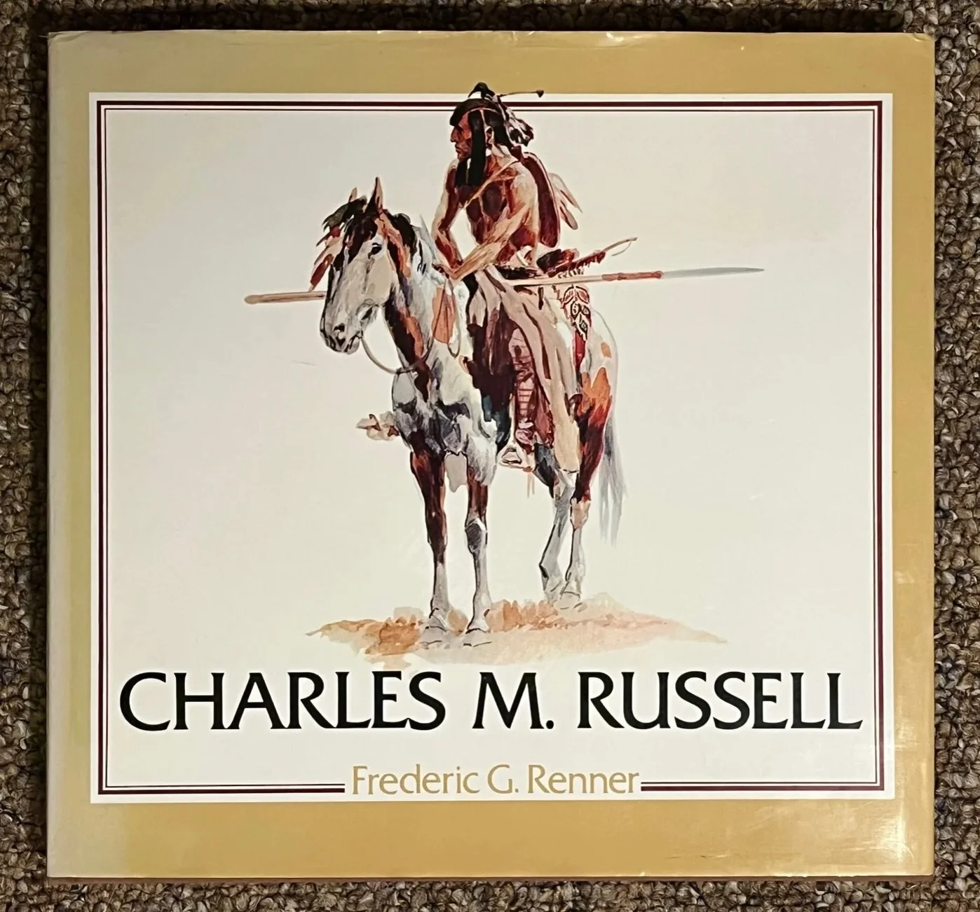 ✨Charles M. Russell Coffee Table Book by Frederic G. Renner✨ Available for purchase here: https://theoldspanishtrading.com/books/gz4fqsv954l2lrloyp3zuv739ktum6

This book was published with the intent of its manufacturers to serve as a type of visual