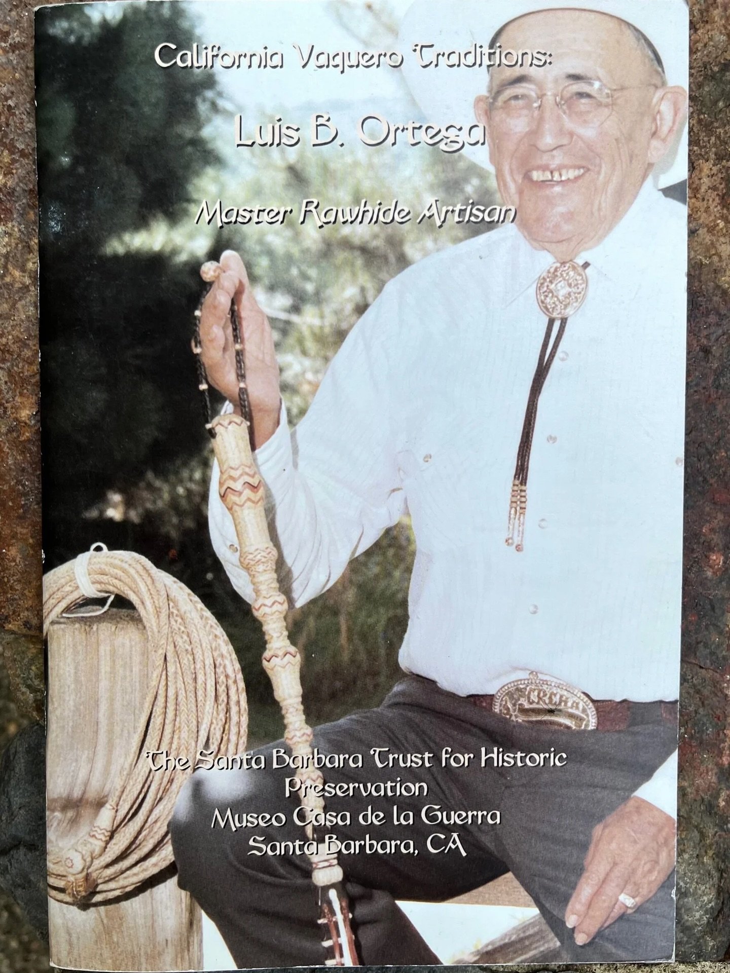 ✨California Vaquero Traditions: Luis B. Ortega / Santa Barbara Trust for Historic Preservation✨ 
Available for purchase here: https://theoldspanishtrading.com/books/xrue2t433svbz5wnp1avhbqsd02le8 

Limited to 3000 copies and published by the Santa Ba