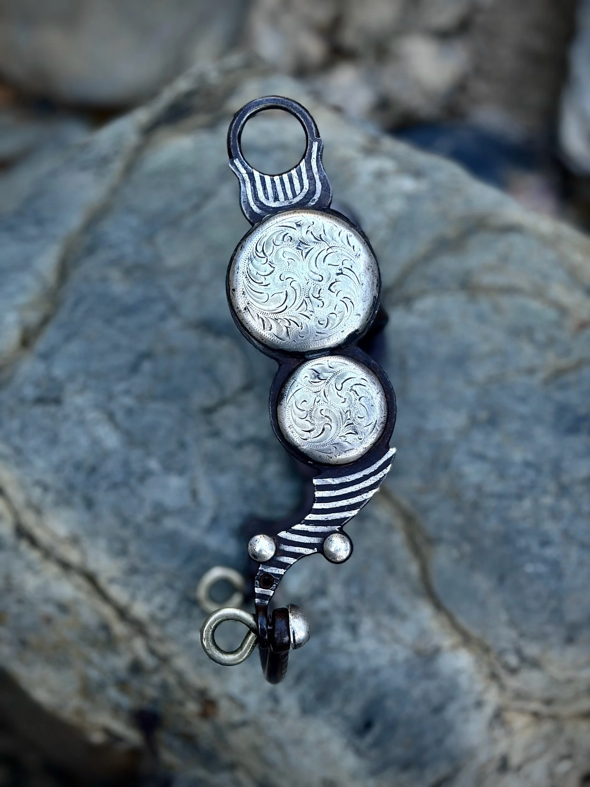 *RARE* Vintage Felix Guitron Concho Bit w/ Rutledge Mouthpiece