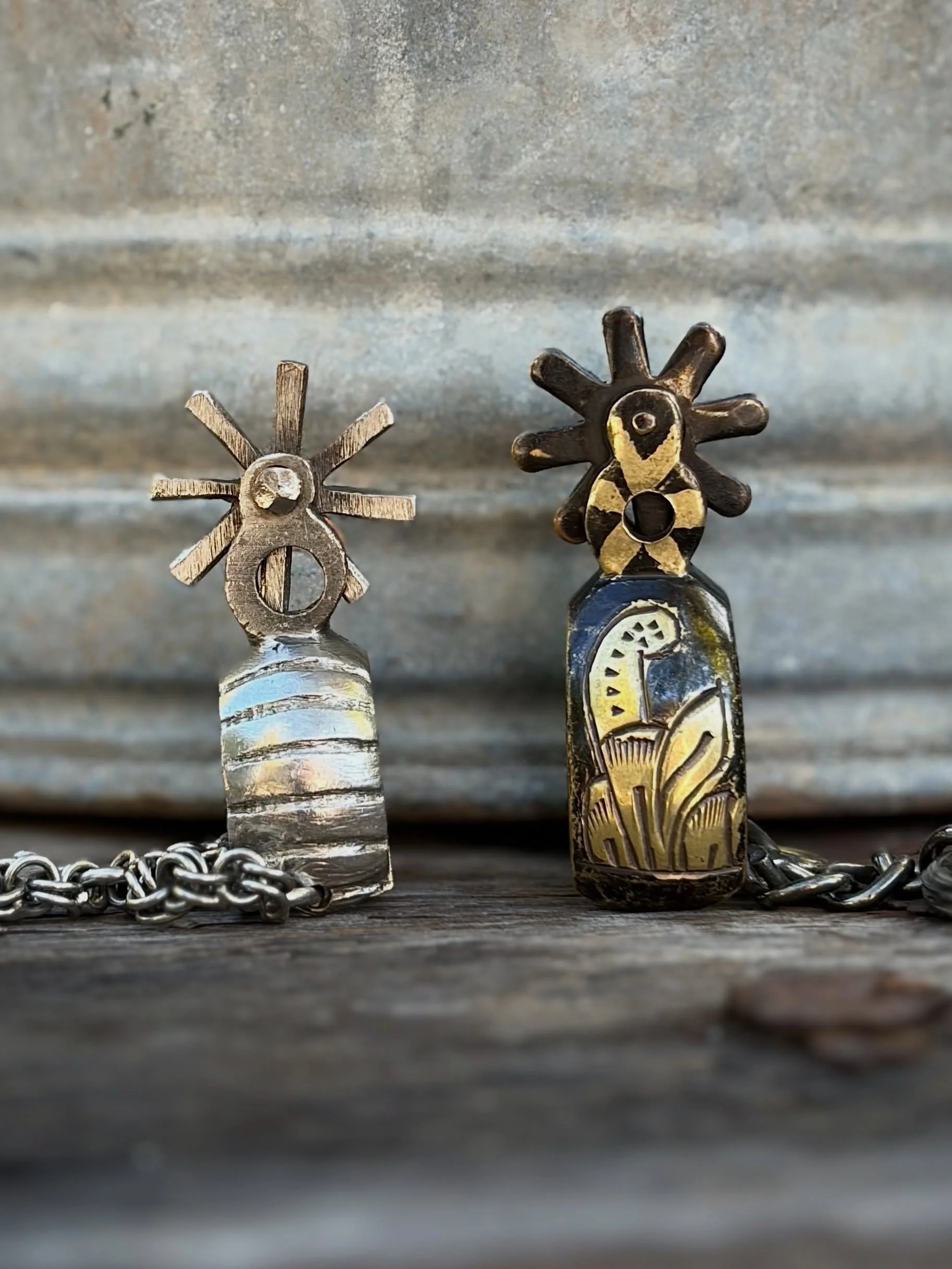 ✨ Vintage Custom Made Sterling Silver Inlaid Spur Keychain ✨
Available here: https://theoldspanishtrading.com/pins-fobs/spur-fobs 

Custom 1970&rsquo;s era new old stock from a now out of business California tack shop.  These are works of art!  Each 
