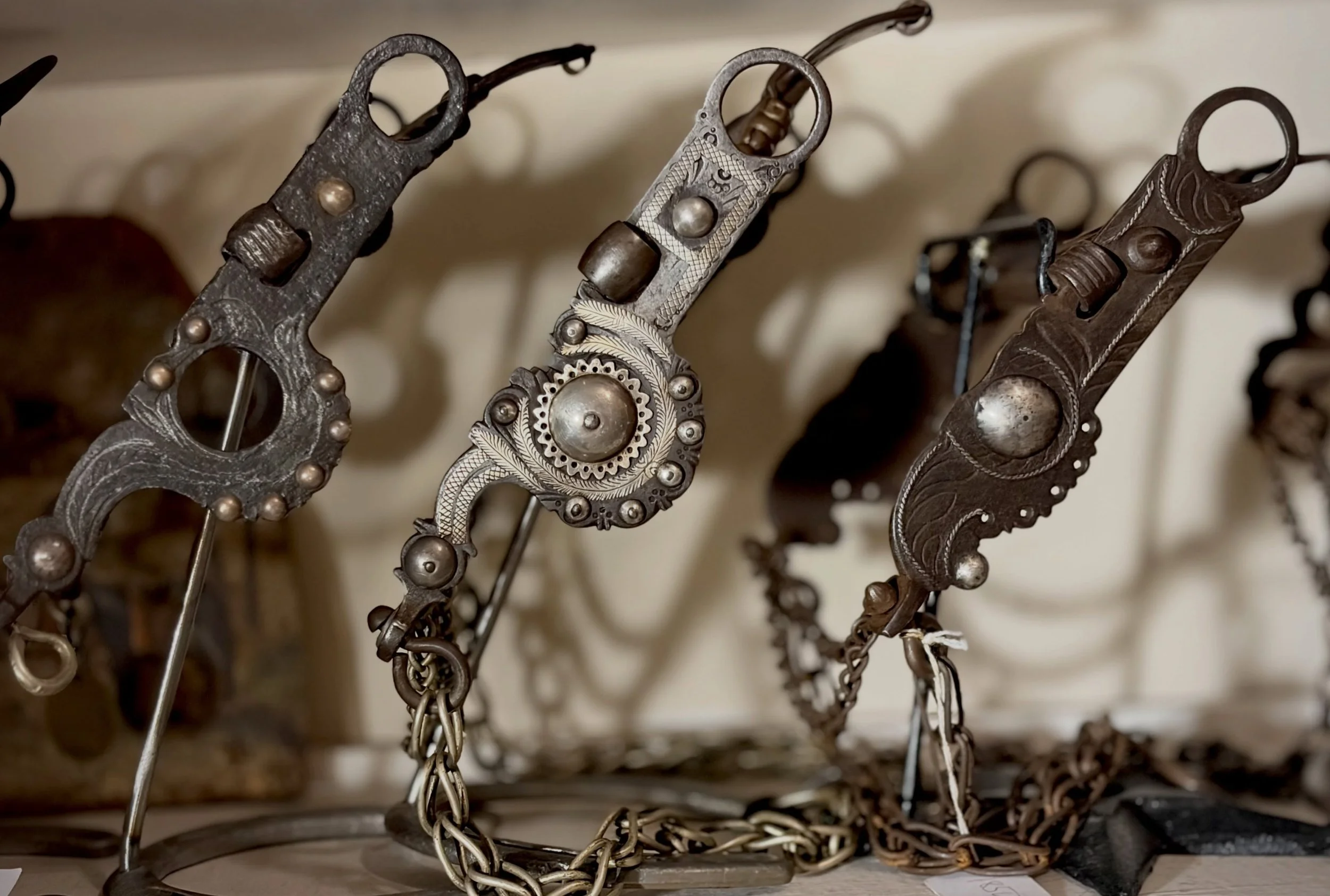 Some of my favorite spade bits from the Santa Barbara area &mdash; Mardue&ntilde;o and Espinosa.