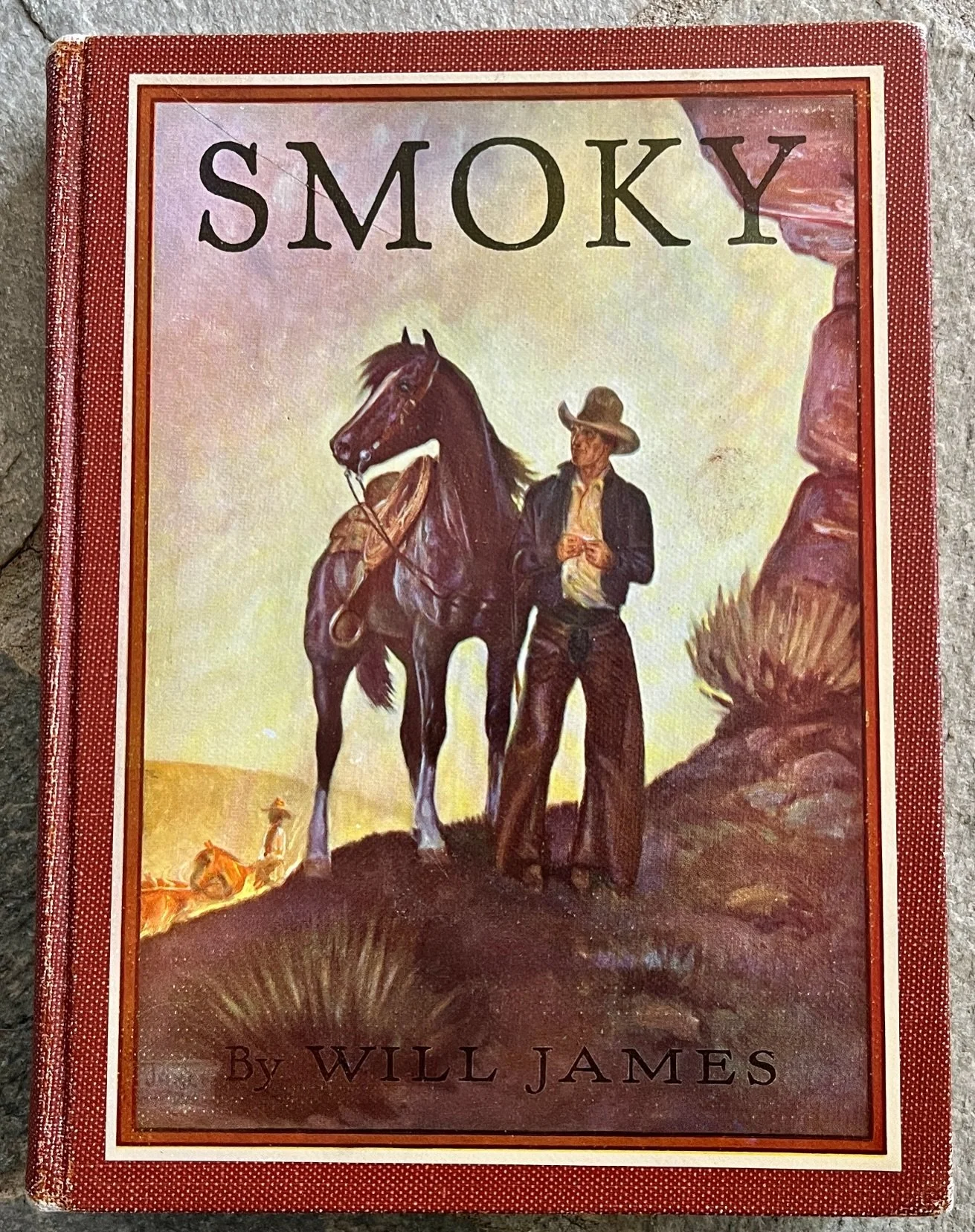 ✨ SMOKY the Cow Horse - by Will James ✨
Available here: https://theoldspanishtrading.com/books/smoky-by-will-james 

This Illustrated Classics Edition (color) edition of &ldquo;Smoky The Cow Horse&rdquo; by Will James is a classic western fiction nov