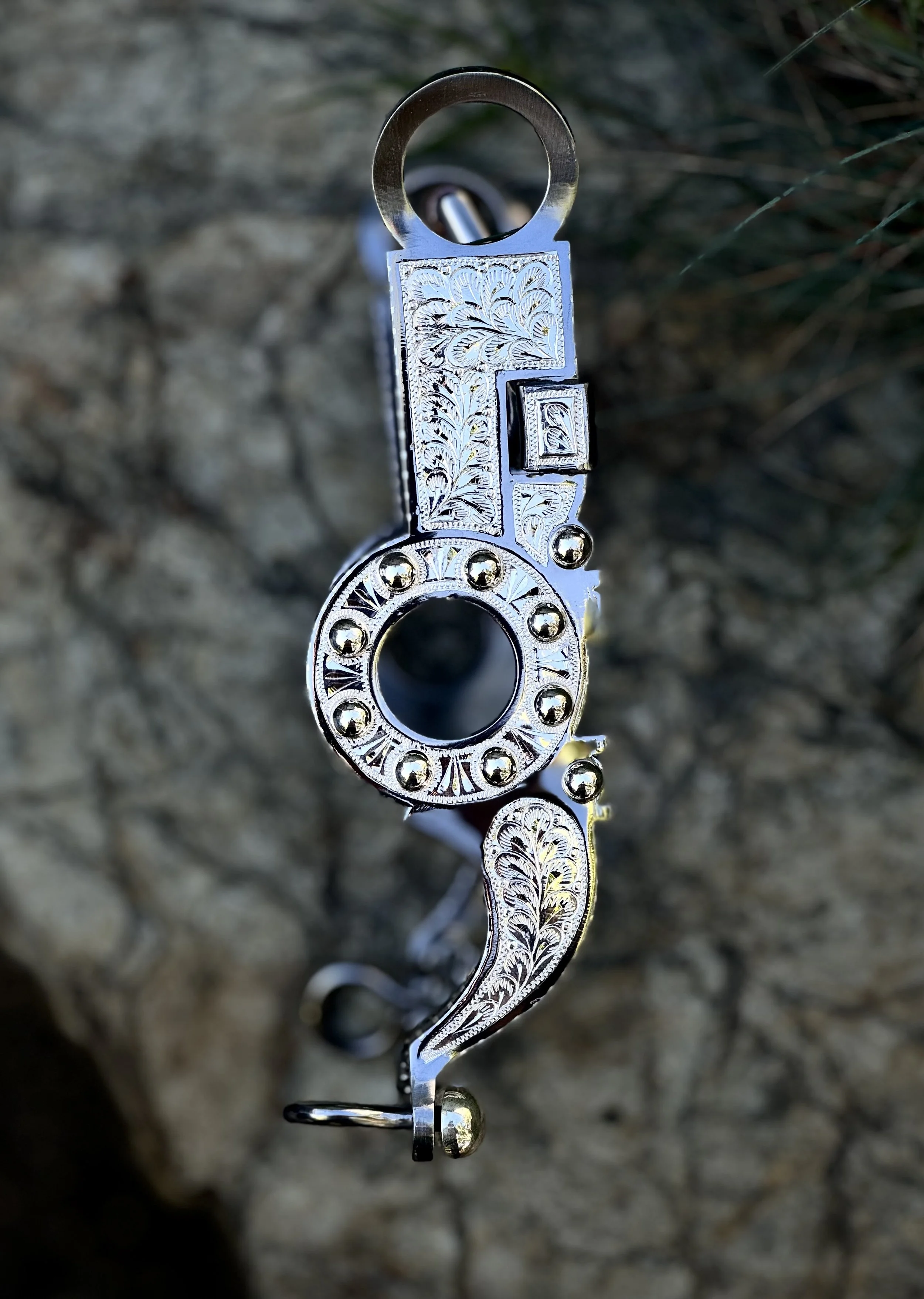 The Slim Santa Barbara Bit with sterling spots