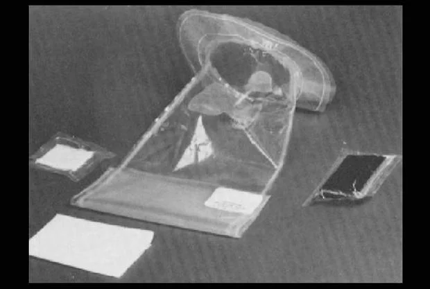 An Apollo-era NASA fecal collector!